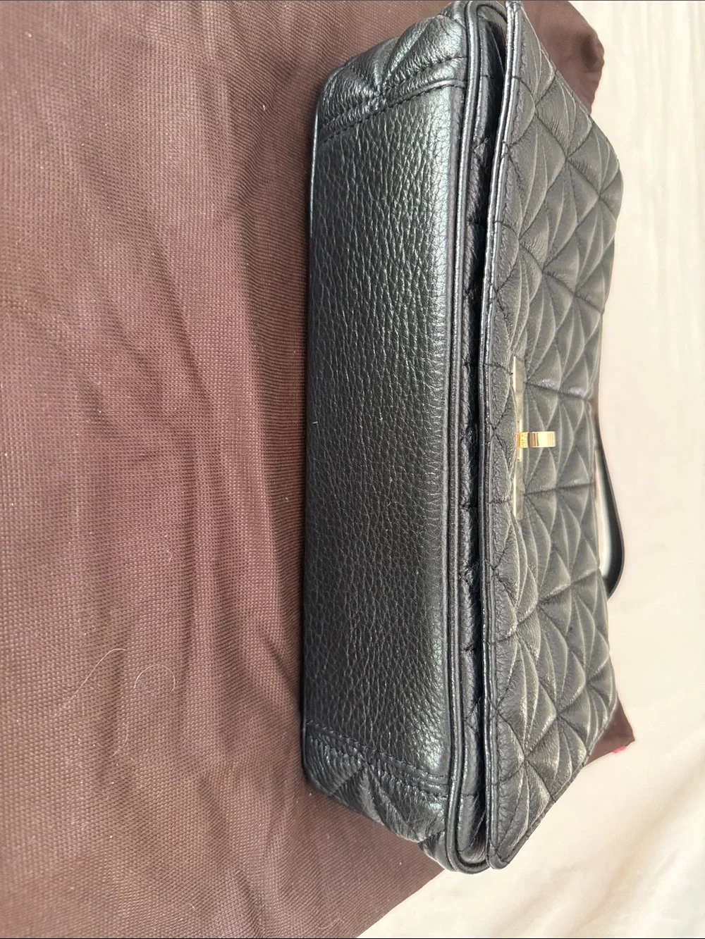 Kate Spade Black Leather Shoulder Bag